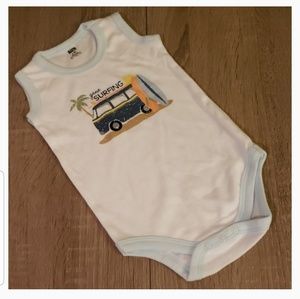 $2 ADD TO BUNDLE! New Gone Surfing Tank Onesie